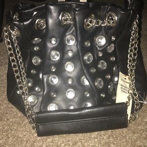 Black purse